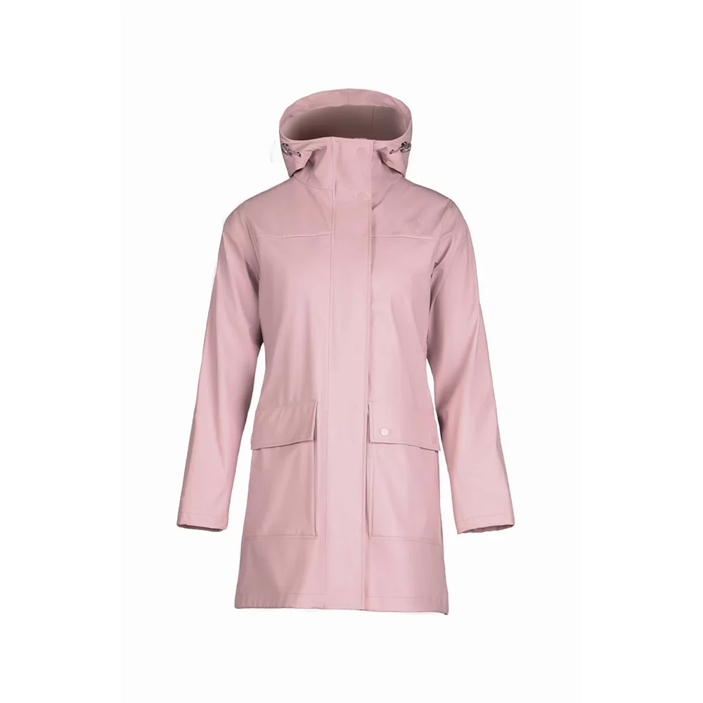 Women’s PU Rain Coat with Pockets
