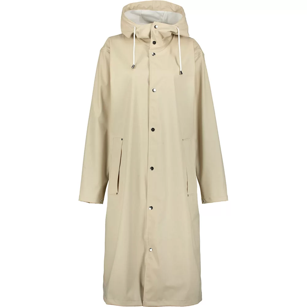 PU Long Raincoat for Women