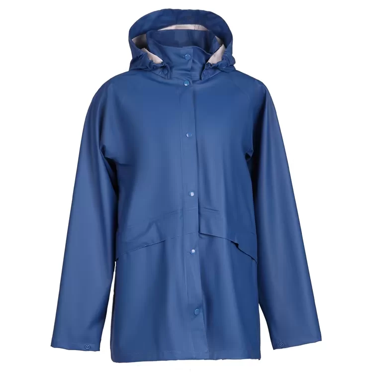 Women’s PU Rain Coat with Breathable Design